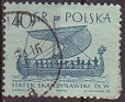 Poland 1963 Ships 40 Groszv Violet Scott 1128